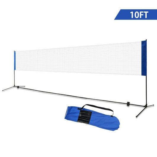 Portable 10" x 5"  Badminton Beach Tennis Training Net