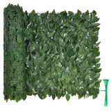 118 x 39 Inch Artificial Ivy Privacy Fence Screen