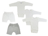 Infant Long Sleeve One Piece and Shorts