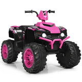 12V Kids 4-Wheeler ATV Quad Ride On Car -Pink