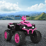 12V Kids 4-Wheeler ATV Quad Ride On Car -Pink