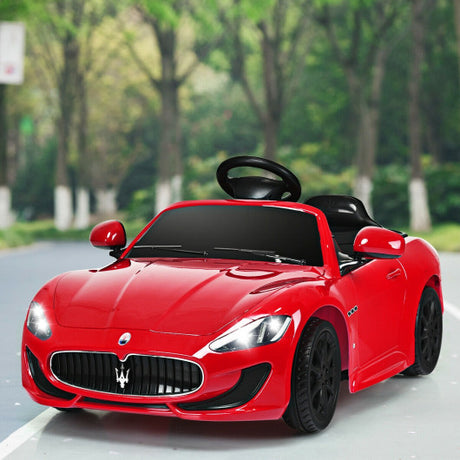 Licensed Maserati GranCabrio 12v Battery Powered Vehicle with Remote Control and LED Lights
