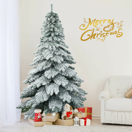 7.5 Feet Snow Flocked Artificial Christmas Tree