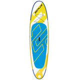 11 Feet Inflatable Stand Up Paddle Board with Aluminum Paddle-Yellow