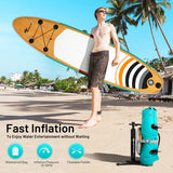 10' Inflatable Stand up Paddle Board Surfboard SUP with Bag