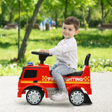 Licensed Mercedes Benz Kids Fire Engine Racer-Red