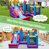 5-in-1 Inflatable Bounce Castle without Blower