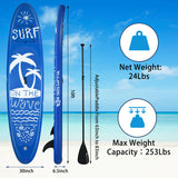 Inflatable & Adjustable Stand Up Paddle Board-M