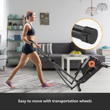 Elliptical Exercise Machine Magnetic Cross Trainer with LCD Monitor