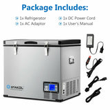 63-Quart Portable Compressor Camping Electric Car Cooler