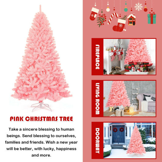 7.5 Feet Hinged Artificial Christmas Tree Full Fir Tree