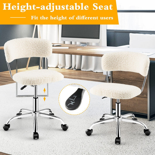 Sherpa swivel desk discount chair