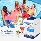 Efficient Electric Ice Shaver Machine with Low Noise