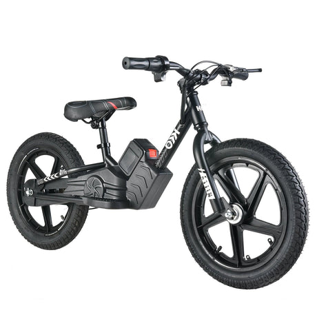 21V Freddo Electric Balance Bike, 16", 250W motor, adjustable seat height, super lightweight - DTI Direct USA