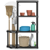 4-Tier Storage Shelf with 2-Tier Organizer for Tool