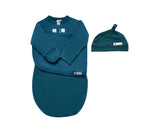 Hat + Long Sleeve Swaddle Sack Bundle by embé®