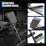 Multi-Functional Adjustable Full Body Exercise Weight Bench