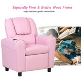 Kids Recliner Armchair Sofa-Pink