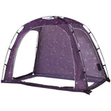 Bed Tent Indoor Privacy Play Tent on Bed with Carry Bag