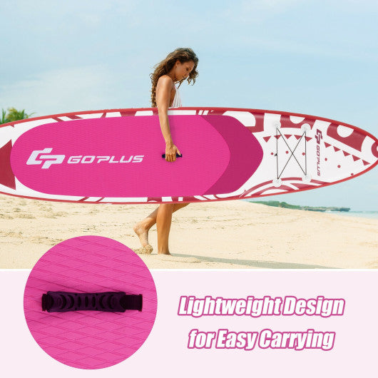 11 Feet Inflatable Adjustable Paddle Board with Carry Bag