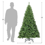 PVC Artificial Christmas Tree Premium Hinged-6 ft