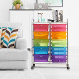 15 Drawers Rolling Storage Cart Organizer