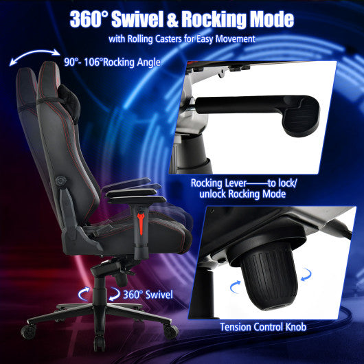 4d armrest store gaming chair