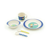 KIDS DINNER SET BLUE BOY by Peterson Housewares & Artwares