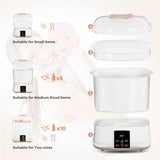 Electric Baby Bottle Steam Sterilizer With LED Monitor