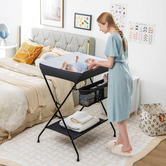 Foldable diaper changing table shop