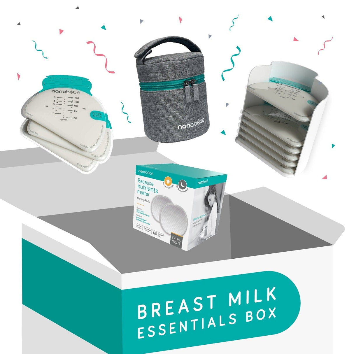 Breast Milk Essentials Box by Nanobébé US