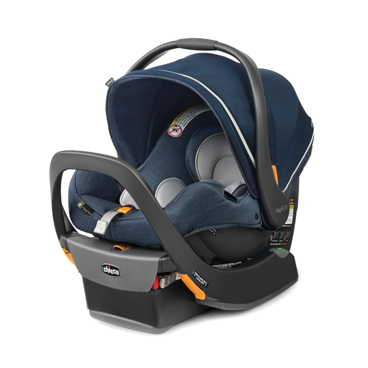 KeyFit 35 Zip ClearTex Infant Car Seat - Reef by MamasUncut Store