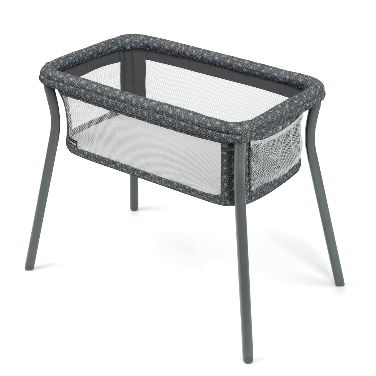 LullaGo Anywhere Portable Bassinet - Grey Star by MamasUncut Store