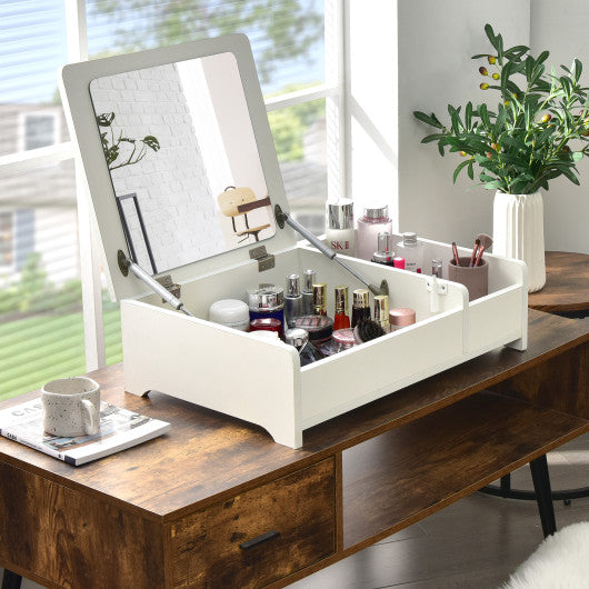 Makeup store side table
