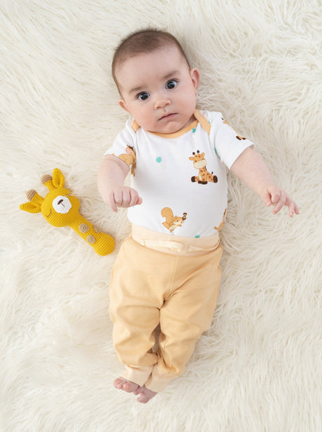 Organic Cotton Jogger Pants - The Animal Kingdom by Little Moy