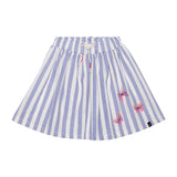 Striped Skirt Blue & White by Deux par Deux