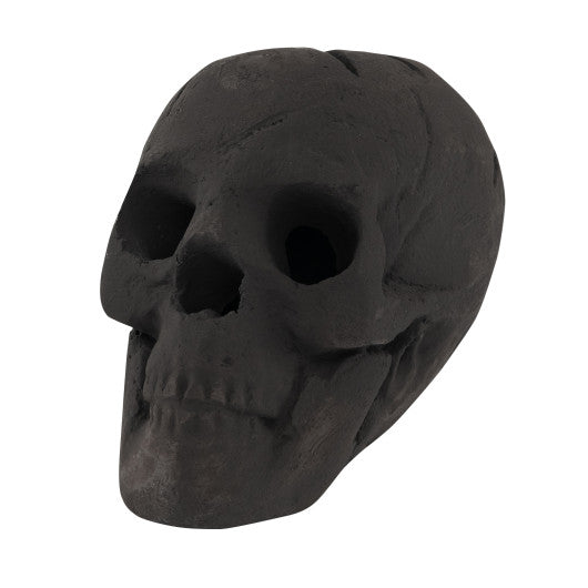 Halloween Fire Pit Skull Halloween Decoration-Black