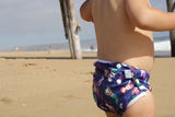 Mermaids Nageuret Premium Reusable Swim Diaper, Adjustable 0-3 Years by Beau & Belle Littles