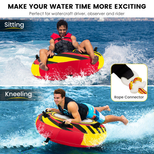 Summer Fun: Inflatable PVC Floats & Boat Tube For Water Fishing