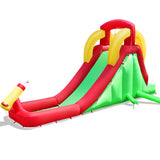 Inflatable Water Slide Bounce House with Climbing Wall Jumper and 480W Blower
