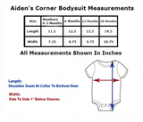 Half Silver Birthday Bodysuit - Aiden's Corner