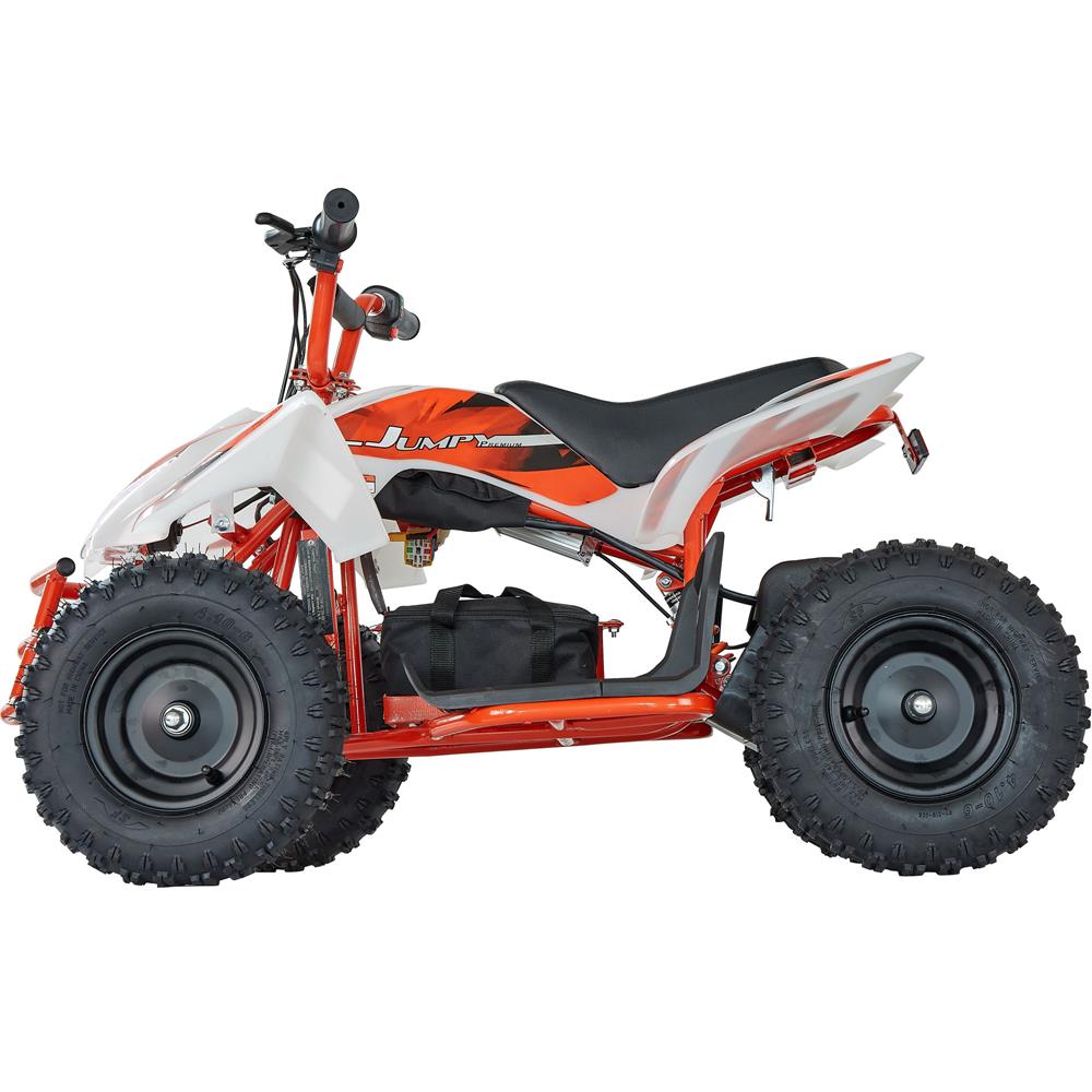 MotoTec 24v Kids ATV v5 White