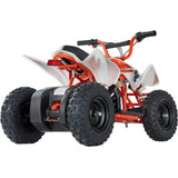 MotoTec 24v Kids ATV v5 White