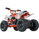 MotoTec 24v Kids ATV v5 White