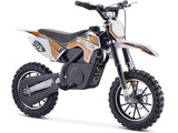 MotoTec 24v 500w Gazella Electric Dirt Bike Orange