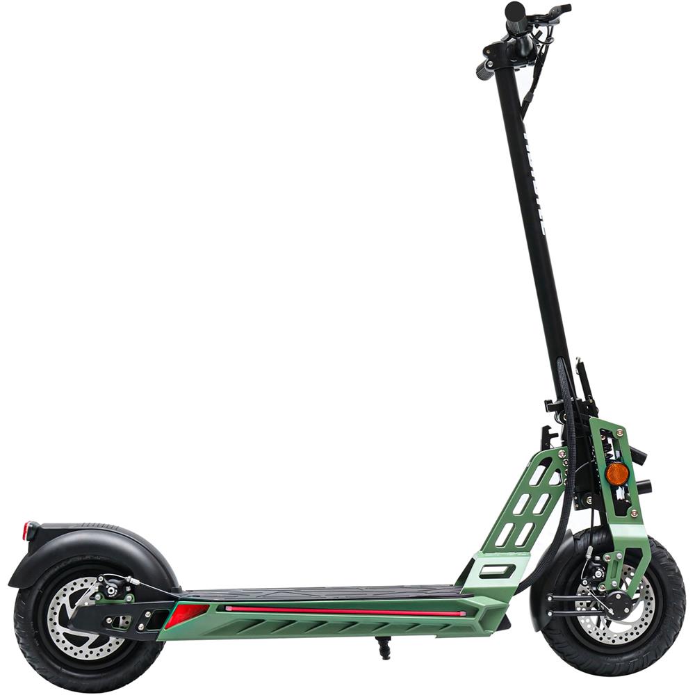 MotoTec Free Ride 48v 600w Lithium Electric Scooter Green