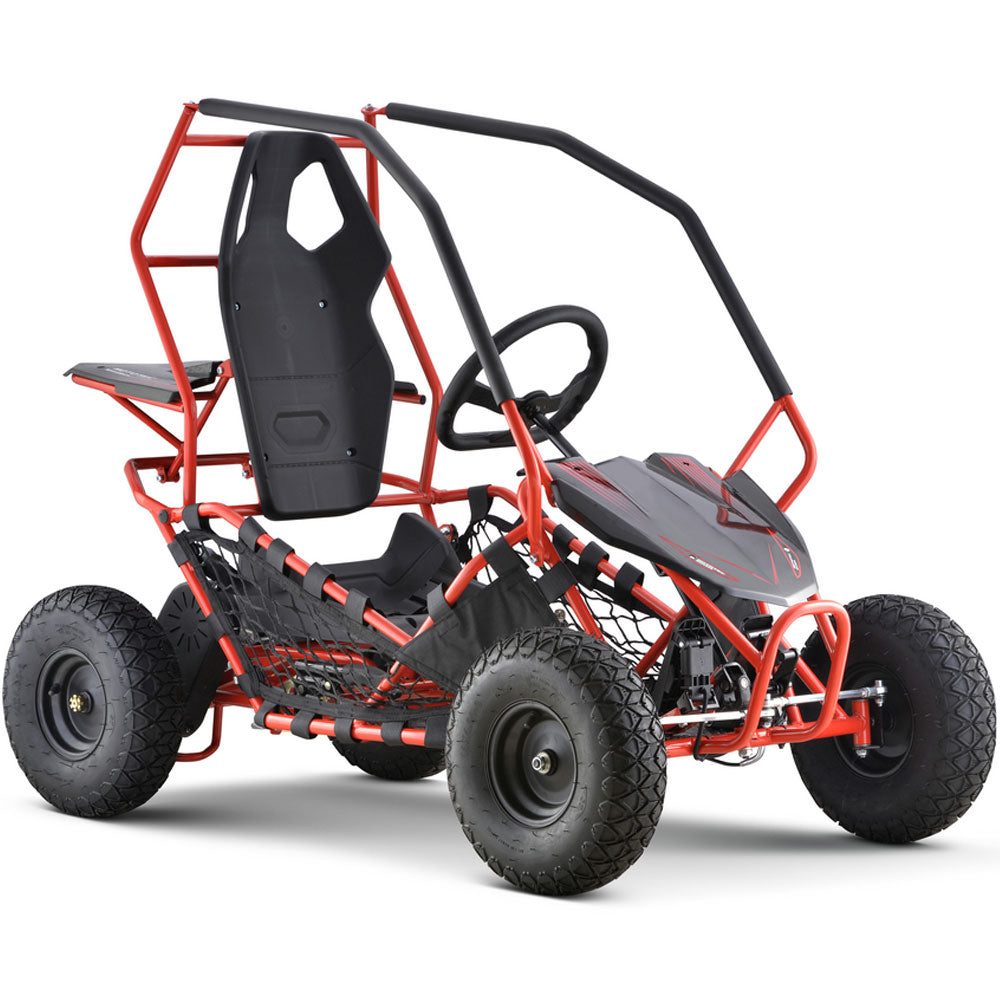 MotoTec Maverick Go Kart 36v 1000w Red