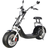 MotoTec Knockout 60v 2500w Lithium Electric Scooter Black