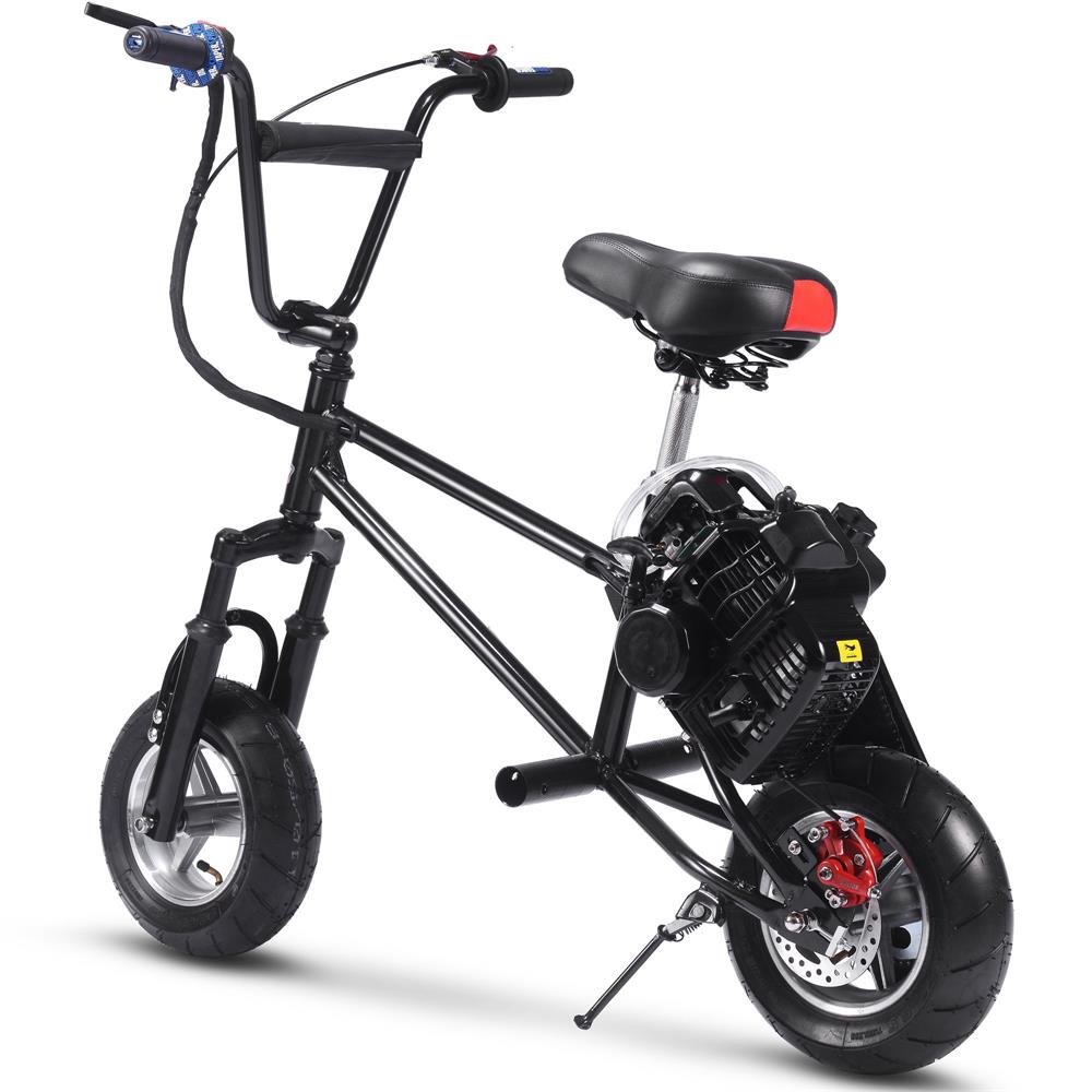 MotoTec 49cc Gas Mini Bike V2 Black