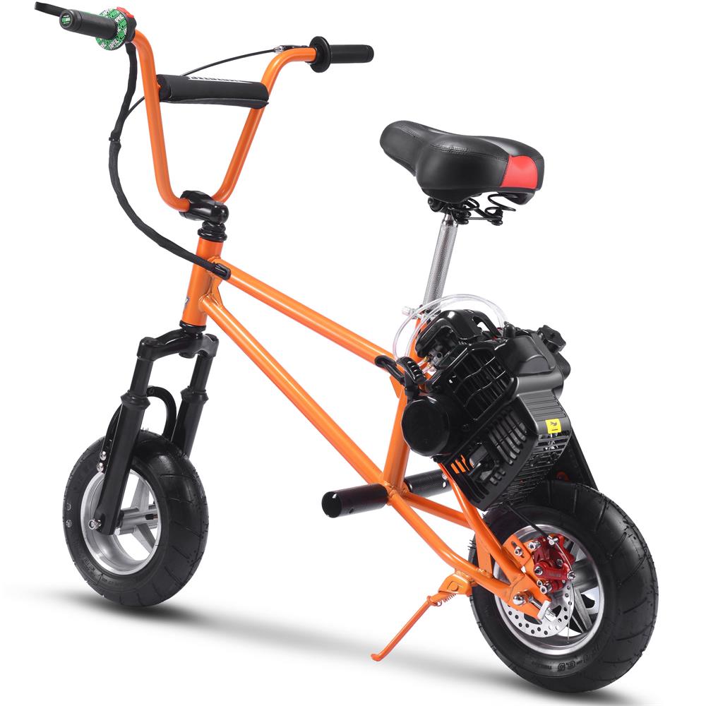 MotoTec 49cc Gas Mini Bike V2 Orange